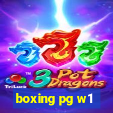 boxing pg w1